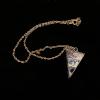 9_ Resin pendant with chain