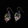 50_Cloisonne sterling silver ear wire $37