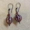 93_ hand blown Venetian glass and sterling silver 1.5" $75 SOLD RC