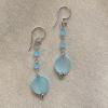 105_Chalcedony and sterling silver 2" $45