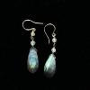 107_large faceted Labradorite prehnite 14k gold-filled wire $58 SOLD RC 