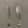 ER_113_Sterling silver wire vintage crystal All You Need Is Love 2" $36
