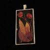 Pendant 12_Resin and autumn leaves
