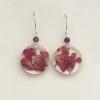99_rose petals, resin, sterling silver wire, 1.25" $45