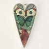 01_Paper, Resin Silver plated heart 2.5" silver plated heart $40