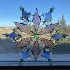 16_ large snowflake dichroic jewel 16" $225